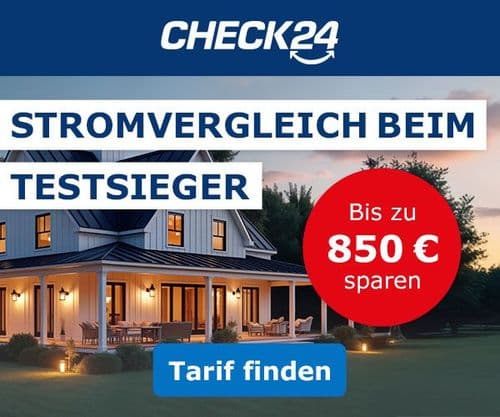 CHECK24 Stromvergleich – Stromanbieter vergleichen und wechseln