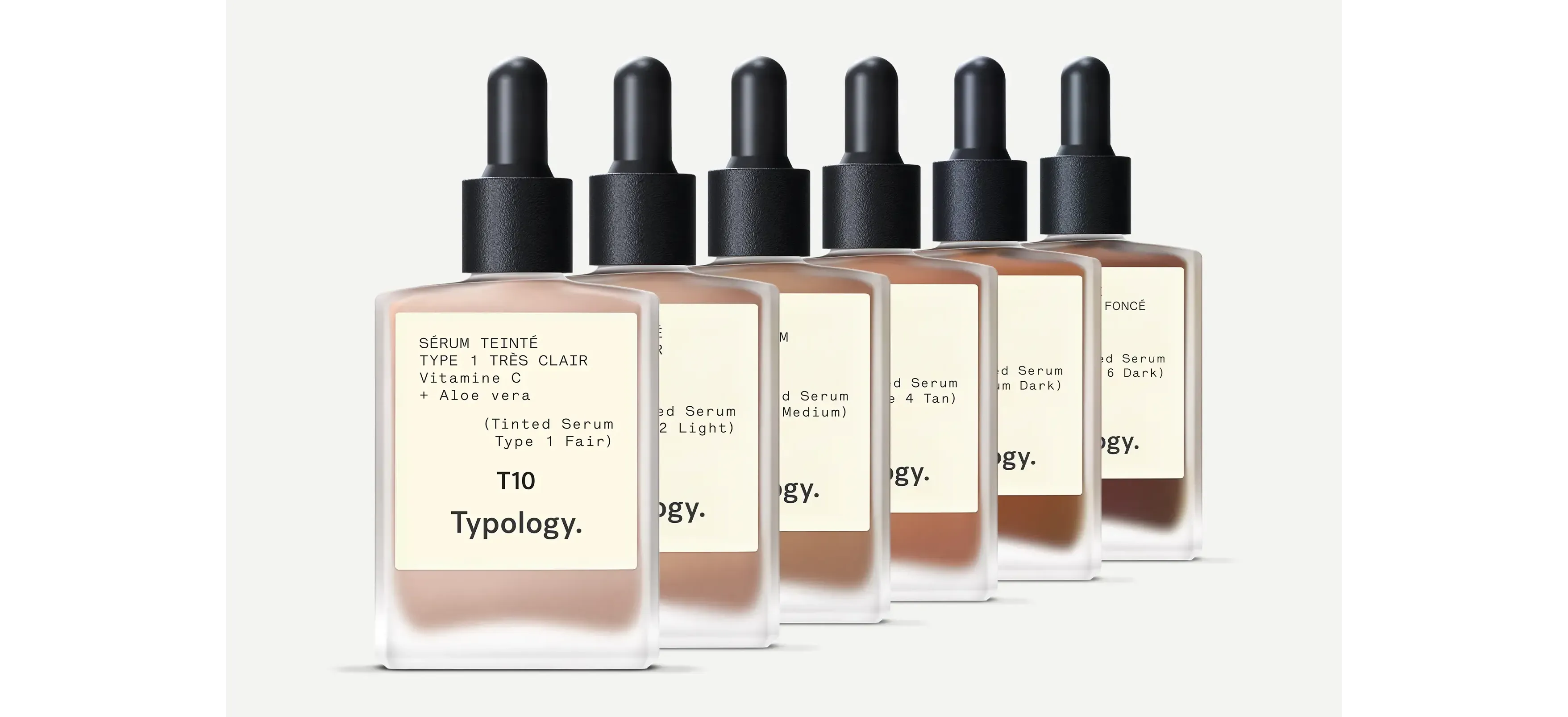 Getöntes Serum T10 mit Vitamin C und Aloe Vera